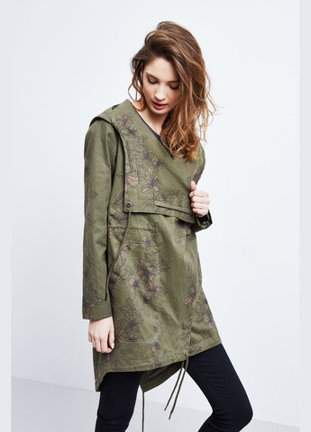 Оливковая куртка Moodo