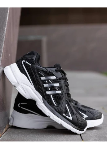 Білі літні кросівки adidas responce black white адідас респонс No Brand