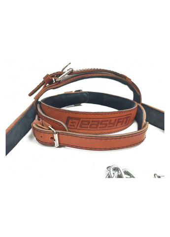 Упряжь BISON коричневая (кожа) EasyFit (362497837)