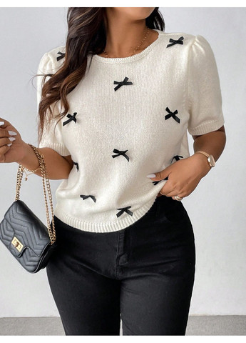 Бежевий демісезонний светр SHEIN