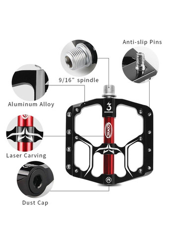 Педали CXWXC промы, черный Ultralight (359457107)