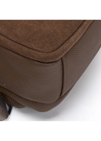 Замшевий жіночий рюкзак 2058 khaki Alex Rai (367992192)