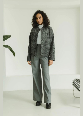 Сіра демісезонна бомбер Seventeen