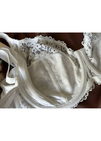 Молочный бюстгальтер кружевной на косточках 11399 молочный Lanny Mode