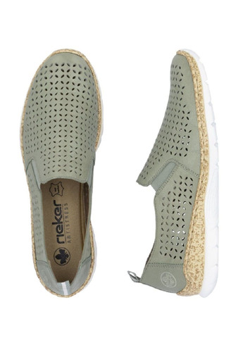 Rieker Туфли оливковый з натуральная кожа, германия — лето (325429768)