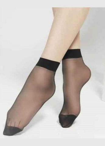 Шкарпетки жіночі з бантиком 20d чорні, 23-27 Knittex бантики (289869528)