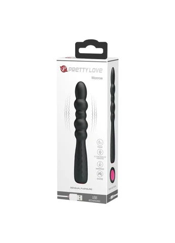 Вібратор Monroe Vibrator Black Pretty Love (402299858)