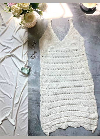 Білий ніжна вʼязана сукня туреччина No Brand