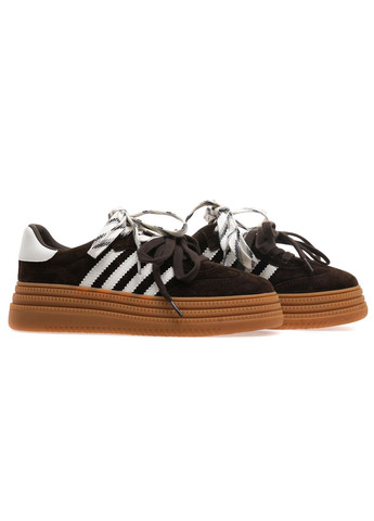 Коричневые кеды женские am10636-1-y19b/choko well Arees Meniwa