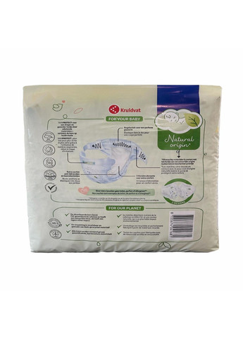 Дитячі підгузники Pure & Soft 5 10-16 кг 32 шт Kruidvat (369144217)