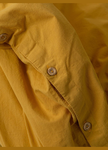 Комплект белья из вареного хлопка Curry полуторный, Простыня с резинкой 200х200 Leglo (300370892)