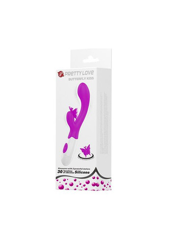 Вібратор - Pretty Love Butterfly Kiss Vibrator Purple Drive LyBaile (322536011)
