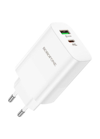 Сетевое зарядное устройство BN10 Sunlight PD65W dual port(1A1C) charger White Borofone (322222795)