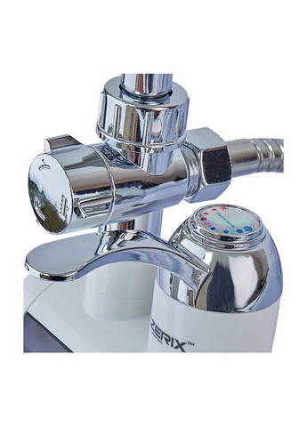 Водонагреватель 3 kW проточн., ELW22EW С ИНД.ТЕМП., на СТЕНУ (со шлангом и воронкой) (ZX4934) Zerix (307496598)