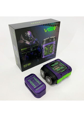 Електробритва V-344. Колір: фіолетовий VGR (364665521)