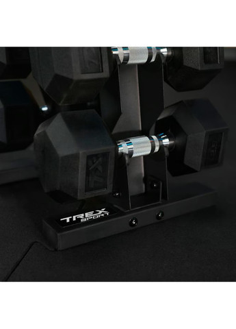 Стойка-пирамида для хранения 5 пар гантелей TX-055DR TREX Sport (360801976)