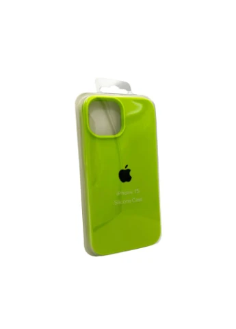 Чохол для смартфона Silicone Full Case AA для Apple iPhone 15 24, Shiny Green (FullOpeAAi15-24) No Brand Open Cam (382947957)