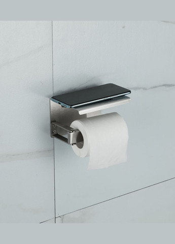 Бумагодержатель F30403, нержавеющая сталь Frap (316095360)