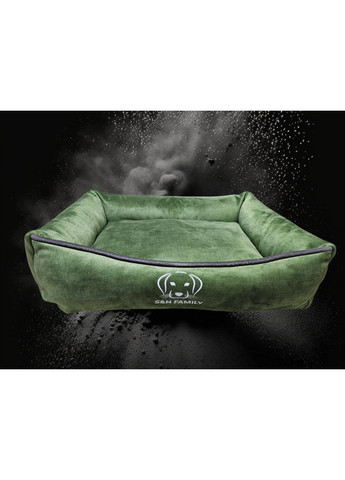 Лежанка 160х110х25см з текстилю для гігантських собак "Topaz Green 33 " (Зелений) S&N Family (361204493)