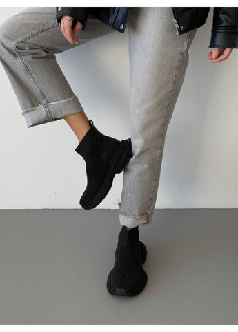 Кроссовки деми No Brand чёрные (366726575)