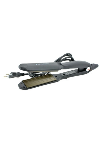 Гофре керамічна плойка для завивання волосся MZ-7711 Чорний Promozer (312486105)