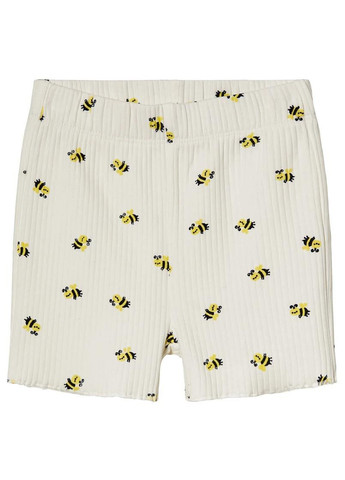 Белый летний костюм(футболка+шорты) с шортами Lupilu