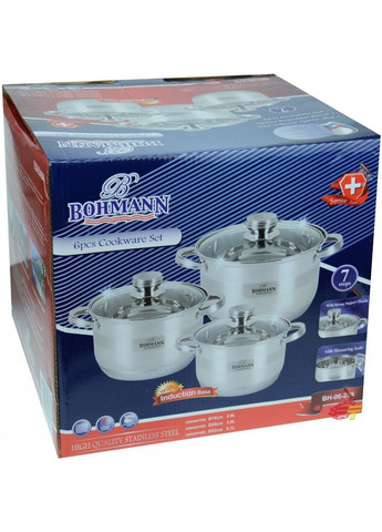 Набор кухонной посуды BH-06-275 (6 предметов) Bohmann (334009140)