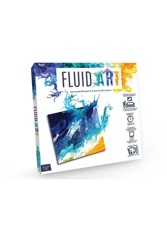 Набор креативного творчества Fluid Art FA-01-01-02-03-04-05 Danko Toys (361023718)