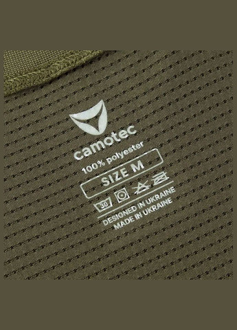 Зеленая футболка c chiton patrol grid Camotec