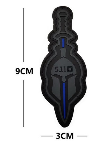 Патч ПХВ на липучці 5.11 Sparta PTR 5.11 Tactical (317595133)