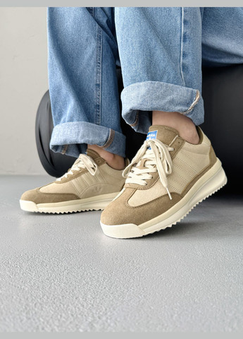 Кроссовки женские Adidas SL 72 RTN Beige Brown | Адидас СЛ 72 бежевые No Brand бежевые демисезоны (341485833)