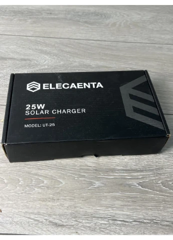Складная солнечная панель ELECAENTA 25W USB-C/USB-A портативная No Brand (388222960)