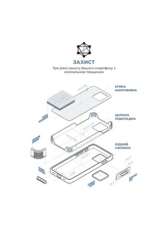 Чехол для мобильного телефона (ARM77008) ArmorStandart ICON2 MagSafe Apple iPhone 15 Pro Light Blue (326591172)