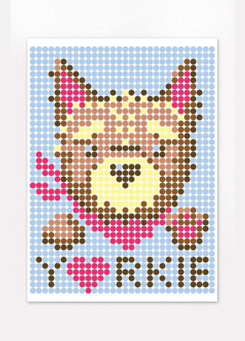 Картина по номерам стикерами в тубусе "Йорк", 33х48см, 1200 стикеров. 1791 No Brand (313288084)