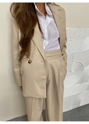 Жіночий класичний костюм ALEX (піджак + брюки палаццо) (mil484) milirud (366090056)