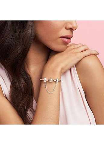 Срібний захисний ланцюжок Пандора з монограмою 788313 Kabluchka (355345351)