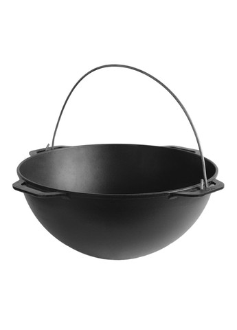 Казан чавунний азіатський з кришкою-сковородою гриль 12 л Brizoll (370620382)