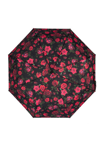 Красный зонт женский механический компактный облегченный minilite-2 l354 Fulton средний (302664128)