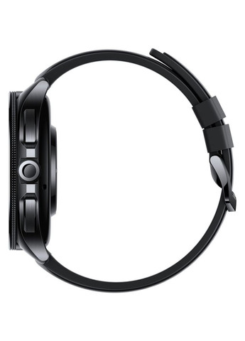 Смарт-годинник Watch 2 Pro Bluetooth Black Case with Black Fluororubber Str (1006732) Xiaomi (372464213)