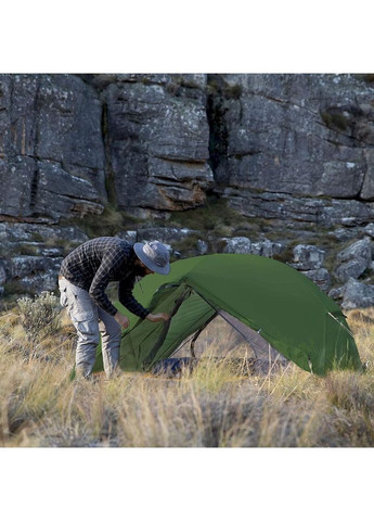 Палатка сверхлёгкая двухместная с футпринтом Mongar NH17T007-M, 210T, тёмно-зелёный (A-017479) Naturehike (319158084)