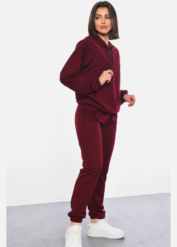Спортивный костюм женский бордового цвета Let's Shop (292755178)