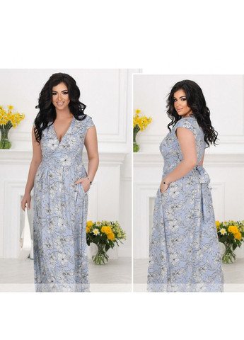 Голубое платье Liton