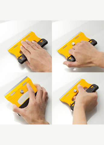 Ніж-скребок GSR-1/3B, для скла та зняття плівок, швидкозмінне лезо з нержавіючої сталі L=120 мм (11662) Olfa (317755272)