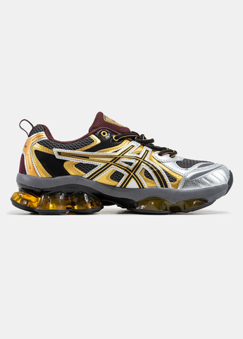 Сірі Осінні кросівки чоловічі asics gel-quantum kinetic grey gold | асікс гель-квантум кінетік сірі золоті No Brand