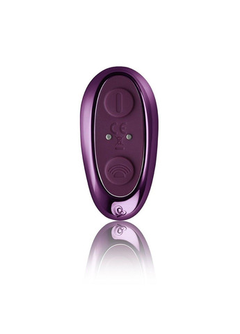 Жіночий вібратор для оргазму без рук Rock Chick Diva Purple, пульт ДК Rocks Off (333332442)