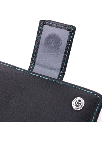 Жіночий шкіряний гаманець 9,5х11,5х2,5 см st leather (315870647)