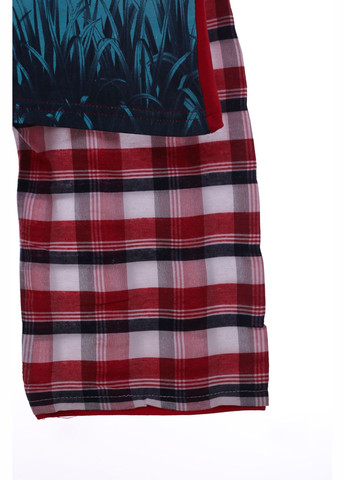 Червоний літній футболка з бриджами для хлопчика трикотажні look at червоний 152 см (37827) BABYKROHA