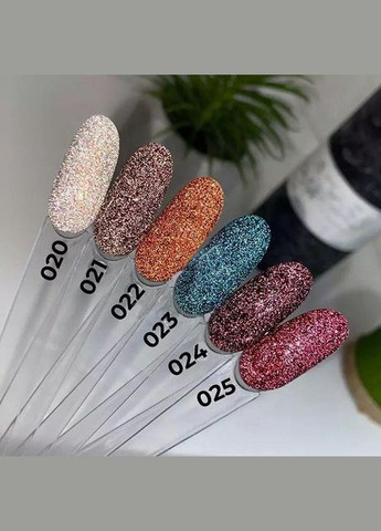 Гельлак Fiery Gel №27 (светоотражающий гель-лак) 8 мл Saga (306547216)