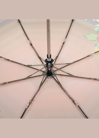 Коричнева атласна жіноча парасолька повний автомат Trust середня система антивітер (306442934)