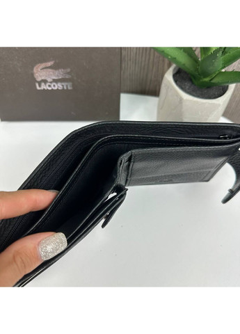 Мужской кожаный кошелек портмоне на кнопке, черный в коробке Turkey (358202838)